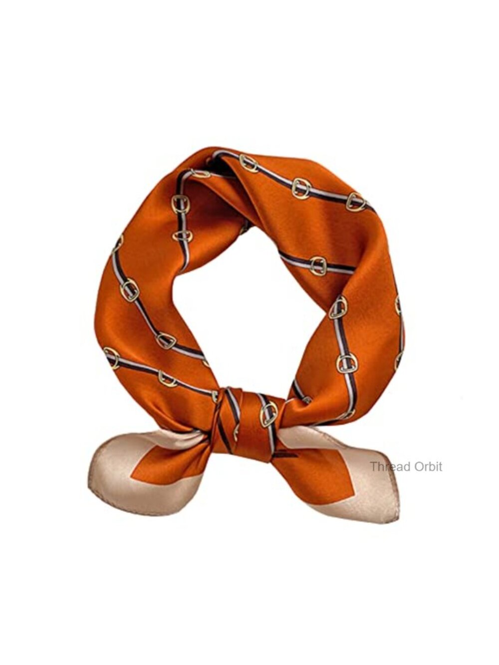 100% Mulberry Silk Neck Scarf 21x21 Small Square Women's Gift
